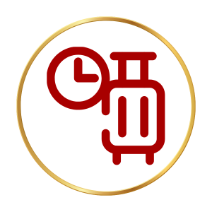 Icon chậm trể hành lý