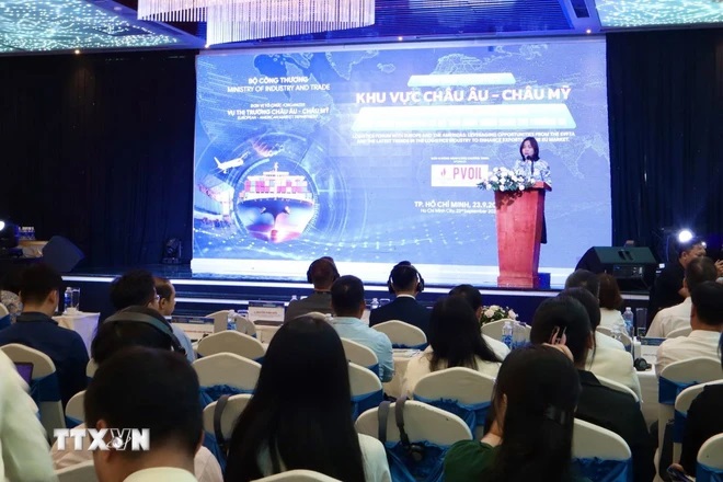 Diễn đàn logistics khu vực châu Âu-châu Mỹ.