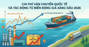 Logistics quốc tế: Chi phí vận chuyển và tác động từ biến động giá xăng dầu 2026